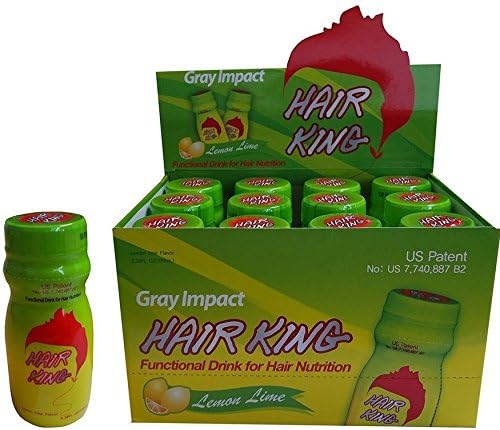 Functional Drink for Your Hair Nutrition 12x100ml. Pack 12 bottles Lemon Lime