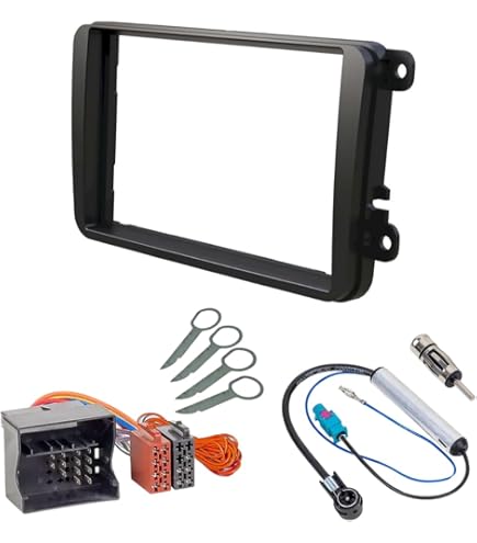 Façade D'autoradio Double DIN Avec Façade D'autoradio Kenwood