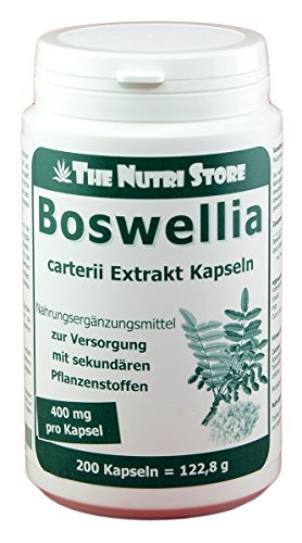 Preisvergleich Produktbild Boswellia carterii 400 mg Extrakt Kapseln 200 Stk.