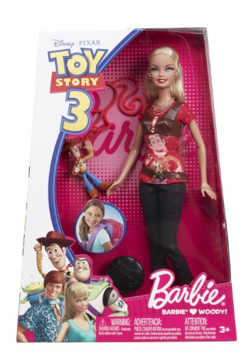 Barbie Toy Story 3 Barbie Loves Woody Doll