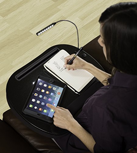 Sofia+Sam Lapdesk mit USB-Licht (Schwarz) - 3