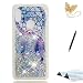 Produktbild TOUCASA Redmi Note 5 Pro Handyhülle,Redmi Note 5 Pro Hülle, Flüssig Bewegende Treibsand Silikon TPU,Glitzer Quicksand Kratzfestes Schutzhülle Flüssig Hülle für Redmi Note 5 Pro(Silberner Traumfänger)