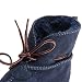 Hengsong Baby Kids Winter Warmer Sheepskin Fur Shoes Soft Snow Boots (Navy Blue)