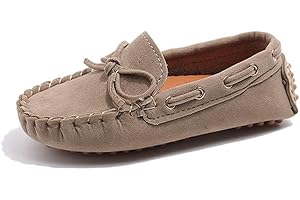 TangDao Modische Kinder Mokassins - Bequeme Jungen Loafer mit Weicher Sohle, rutschfest und Atmungsaktiv