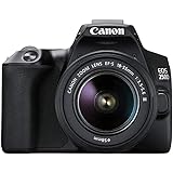 Canon EOS 250D (24,1 Megapixel, display orientabile da 7,7 cm (3 pollici), sensore APS-C, 4K, Full HD, DIGIC 8, WLAN, Bluetoo