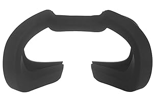 LICHIFIT Soft Silicone Eye Mask Cover Respirant Light Blocking Eye Cover Pad for Oculus Rift S VR Headset Spare Parts
