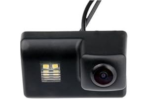 Kalakass Caméra de Recul Voiture en Couleur Caméra Imperméable IP67 avec 170° Large Angle Vision Nocturne pour Peugeot 206 207 306 308 307 406 407 5008 Partner Tepee Backup