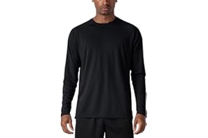 KEFITEVD Hauts Décontractés à Manches Longues pour Hommes Chemises Légères et Confortables