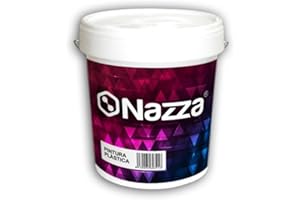 Nazza Pintura Negra Mate - Pintura Negra Pared para Interior y Exterior - Alta Cobertura, Lavable, Resistente y con Certificación Reacción al Fuego BS1D0 - Formato 5 Kg