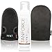 NYK1 Tanning Kit - TanForce, MegaMitt and ExfoliMitt VALUE PACK Invisible, Odourless Self-Tanning DEEP TAN Force Fake Developing Skinny Look Tan Tanning Mousse with Application and Exfoliating Mitts! COMPLETE KIT. The 1st BOYFRIEND Friendly Tan!