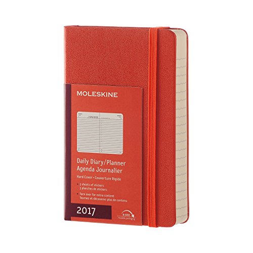 Download Moleskine Pocket Agenda Giornaliera da 12 Mesi, Copertina Rigida, Arancione Download Moleskine Pocket Agenda Giornaliera da 12 Mesi, Copertina Rigida, Arancione