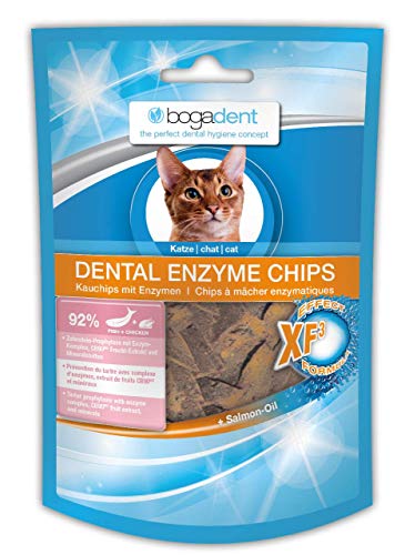 Bogadent Dental Enzyme Chips Fish Katze, 6er Pack (6 x 50 gr)
