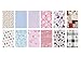 Bundle Monster Wall Deco DIY Paper Photo Frame with Mini Clothespins and Stickers - Fits 4"x 6" Pictures