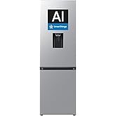 Samsung No Frost Combi Refrigerator 185.5 cm 341L SpaceMax RB34C632DSA/EF | All-Around Cooling, Saves up to 10% energy thanks