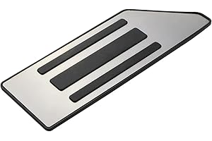 QILINGS Voiture Pied Repos Pédale Pour Peugeot 207 301 307 208 2008 308 408 Pédales de Voiture Pads Pédale Couvre Accessoires Couvre Pédales(1PC Rest)