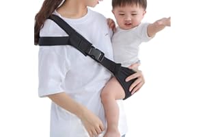 CaCaCook Chustka do noszenia niemowląt, nosidełko dla noworodka, kompaktowe siedzisko biodrowe z miękkimi pasami dla niemowląt, na jedno ramię - do połowy owinięty poliester, chusta do noszenia dla