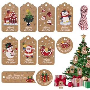 Fengyang® 50Pcs Etiquetas De Papel