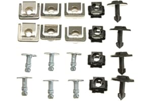 C-FUNN Set Undertray Guard Motorabdeckung Befestigung Fitting Clips Schrauben Kit Für Audi A4 A6