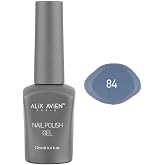 ALIX AVIEN Mor Mavi Kalıcı Oje 84-Yoğun Renk Veren Jel Oje 12 ml-Nail UV Gel Polish 84