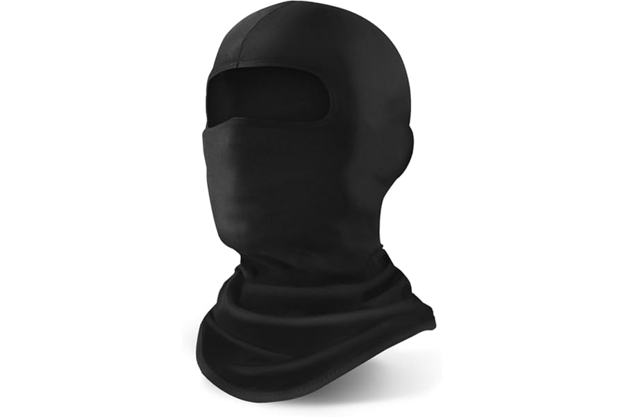 LONGKING Balaclava Ski Face Mask for Men– Skiing, Snowboarding, Motorcycle, UV Protection & Wind Protection Lightweight Neck Warmer