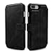 Price comparison product image Airart iPhone 7 Plus Wallet Case, Premium Flip Stand Vegan Leather Case with Cash Pocket & Cards Slots [Magnetic Closure], Ultra Slim Fit Card Case Cover Book Design for iPhone7 Plus 5.5", Black