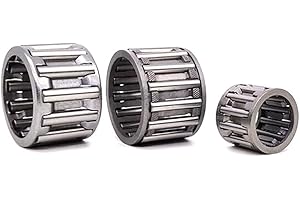 CIZIHUU Cuscinetti ago a rulli e gabbia radiali 1pcs,K101310 10×13×10mm