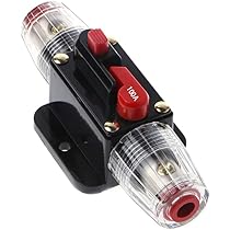 Tyenaza 12V 40A Autotrennschalter - Rückstellbarer Leistungsschalter