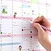 Produktbild Calli New 2016 Calendar Wandkalender Monatsplaner Tapezierung Aufkleber Home Office Decor