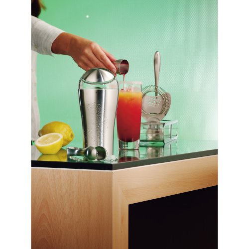 WMF Bar-Set 6-teilig Shaker Barmaß Barsieb Barlöffel Eiszange Präsenter Loft Cromargan Edelstahl rostfrei mattiert - 10