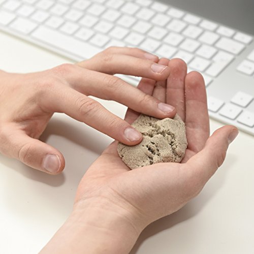 Anti-stress relax Sand Premium Qualität | Meditation, Entspannung und Stressabbau im praktischen Taschenformat | Mehr Konzentration und Fokus | Ergotherapie - 7