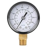 [Hohe Qualität] Das kreisförmige Zifferblatt ist in einem Metallgehäuse für Korrosionsbeständigkeit, Haltbarkeit und lange Lebensdauer eingeschlossen.