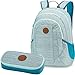 Produktbild Dakine 2er SET Rucksack Schulrucksack Laptop 20l GARDEN + SCHOOL CASE Mäppchen Bay Islands