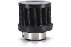 GZXYUAN Crankcase Breather 25mm Mini Nonwoven Fabric Air Intake Filter Car Accessories EngIne Breather for Scooter Off-road Motorcycle