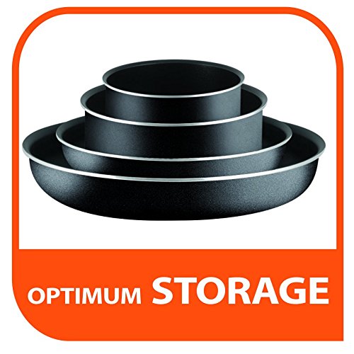 Tefal Ingenio Essential 3-teilig (Bratpfanne Verfahren bieten-Set, Schwarz - 5