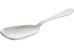 Abert Cucchiaione Inox Risotto Utensili da Cucina, Bianco