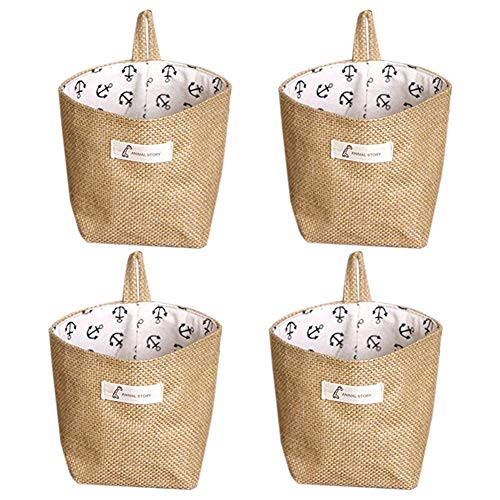 spécifications TOOGOO Tissu Non-Tissé Panier de Rangement Sac de Rangement Pliable Panier Sac avec Poignée, Accueil Organiser Box Office Accueil Placard Jouets Bureau, Chambre. (40 Pack)
