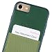 Produktbild Sinjimoru iPhone 7 Wallet Case, iPhone 7 Hülle mit Kartenfach/iPhone 7 Schutzhülle mit Smart Wallet Kartenhalter. Sinji Pouch Case für iPhone 7, Grün.