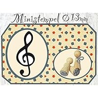 Stempel Notenschlüssel