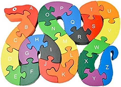 Woop Animal Puzzle Wooden Blocks Toys For Toddlers Children's Gift Of Ages 3-7