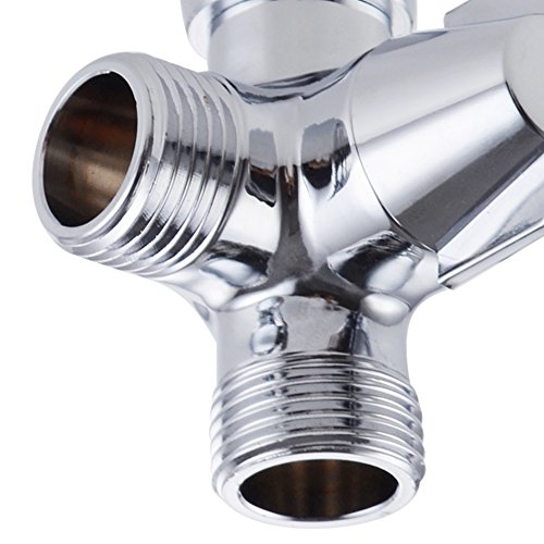 KES ABS 3-Wege Ventil Umstellventil Umsteller Umschalter für Duschsystem , PV8 - 5