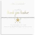 Joma Jewellery Thank You Teacher Bracelet For A Little Big Thank You