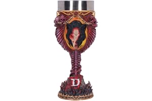 Nemesis Now Diablo IV Mephisto Calice, Dark Fantasy Drinkware, Merchandise e regali Diablo IV da collezione
