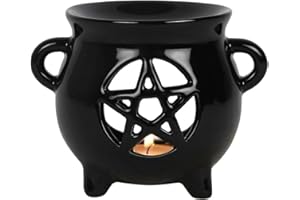 SOMETHING DIFFERENT Attitude Holland Quemador de aceite Pentagram Cauldron