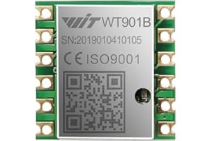 WITMOTION [Módulo IMU de 10 ejes] Sensor de inclinación WT901B, acelerómetro de 3 ejes, giroscopio, magnetómetro, inclinómetro, barómetro y altitud, sensor de aceleración MPU9250 de 9 ejes