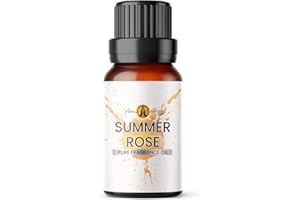AROMA ENERGY Summer Rose Fragrance Oil, 100ml - Use in Aromatherapy Diffuser, Home Made Making, Potpourri, Candle, Soap, Slime, Bath Bomb, Air Freshener