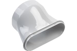 Sichler Exclusive Abluftschlauchadapter: Abluftschlauch-Adapter für Abluftschläuche von Klimaanlagen, Ø 15,5 cm (Klimaanlage Fensteradapter, Schlauchreduzierung Klimaanlage, Klimaschlauch Fenster)