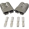 175 Amp Connecteur 600 V Plug Battery Connector 175A Battery Power Connector (Grey, 1/0AWG)