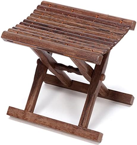 Heruai Chicken Wing Wood Portable Folding Mazza Solid Wood Fashion For Shoes Stool Fishing Stool Handmade