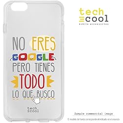 Funnytech® Funda Silicona para BQ Aquaris U/U Lite [Carcasa Flexible Ultra Slim Gran Resistencia ] Frase La opinión es Tuya. Fondo Transparente