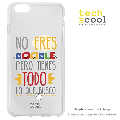 Funnytech® Funda Silicona para BQ Aquaris U/U Lite [Carcasa Flexible Ultra Slim Gran Resistencia ] Frase La opinión es Tuya. Fondo Transparente